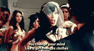 Katy Perry Hot N Cold Quote (About changes, gif, girl, lame)