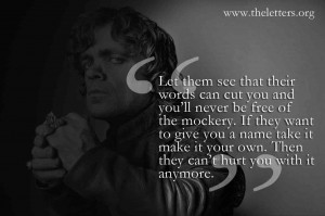 Game of Thrones Tyrion Lannister Quotes