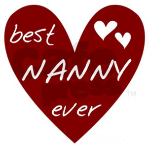heart_best_nanny_ever_tile_coaster.jpg?height=460&width=460 ...