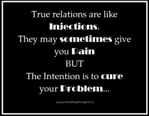True Relations Are Like Injections