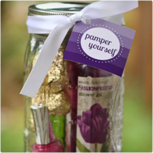 pamper yourself in a jar everything they need to pamper themselves ...
