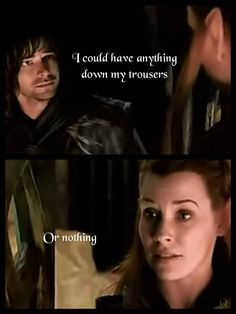 The Hobbit Tauriel And Kili Funny