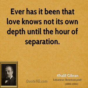 Ever Has Been That Love...