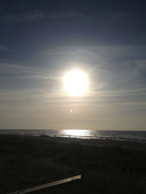 Beautiful sunrise at the Beach