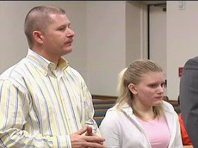 Terry Caffey with Erin Caffey at her preliminary hearing where she ...