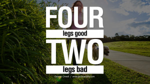 ... Quotes From Shooting An Elephant, 1984 and Animal Farm instagram