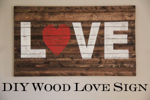 LOVE me some Wood Wall Art!!!