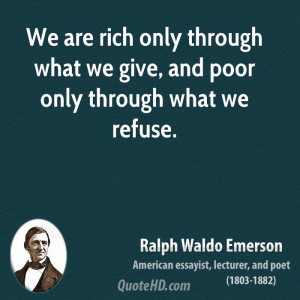 Give To The Poor Quotes