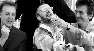 George Harrison Last Photo WIth Paul McCartney & Ringo Starr Three ...