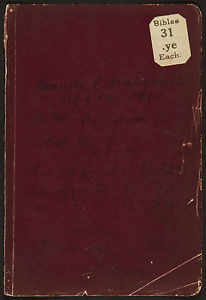 ... James-Naismith-AUTOGRAPH-Signed-Page-BIBLE-Verses-INVENTOR-BASKETBALL
