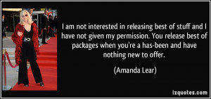 More Amanda Lear Quotes