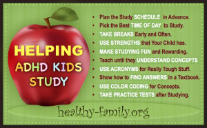 strategies for helping adhd students study for tests 1 plan your study ...