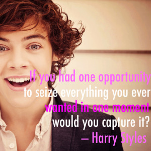 one direction harry styles quotes