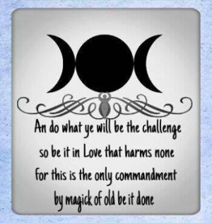 Wiccan Commandment