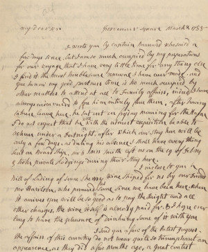 Abigail Adams Letter to her Husband