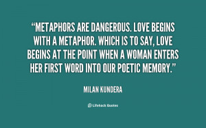 Metaphors Are...