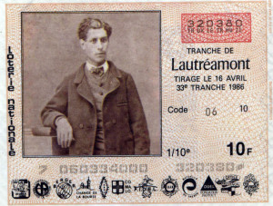 Comte de Lautr amont pen name for Isadore Lucsen Ducasse
