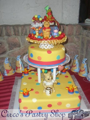 wedding-cakes-pastries-and-cookies-winnie-the-pooh-bear-cake-2-tier ...