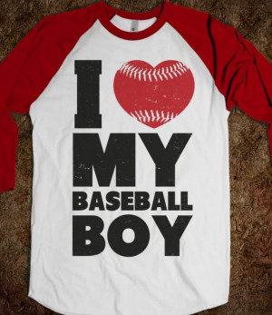 Love My Baseball Boy - Athletica - Skreened T-shirts, Organic Shirts ...
