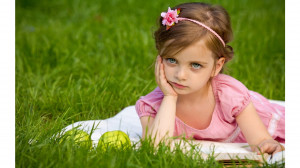 Blue Eyes Little Girl