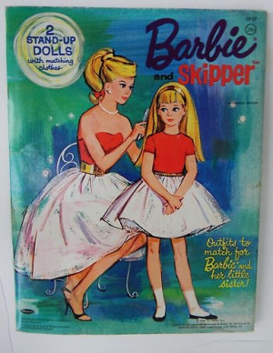 Barbie and Skipper paper dolls Barbie Dolls Skipper, Vintage Barbie ...