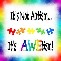 ... awesome awet asperg awar autism awar poster awesom quot thing autism