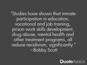 participation in education, vocational and job training, prison work ...