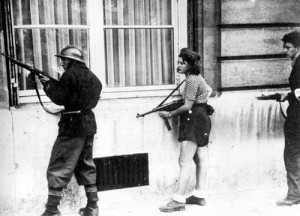 French Resistance fighters, Paris 1944