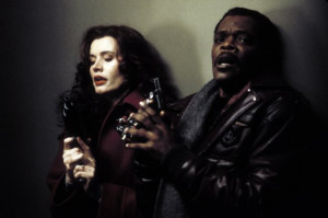 ... of Geena Davis and Samuel L. Jackson in The Long Kiss Goodnight (1996