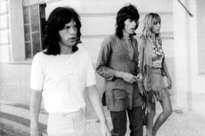 Anita Pallenberg, Keith Richards and Mick Jagger in Brazil, 1968Anita ...