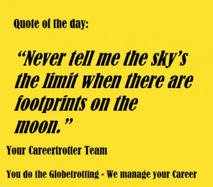 Careertrotter Quote of the Day: 