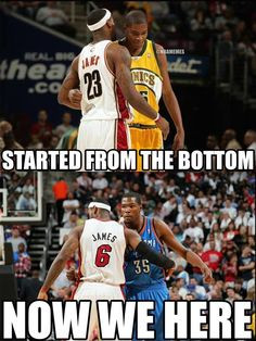 Lebron James and Kevin Durant More
