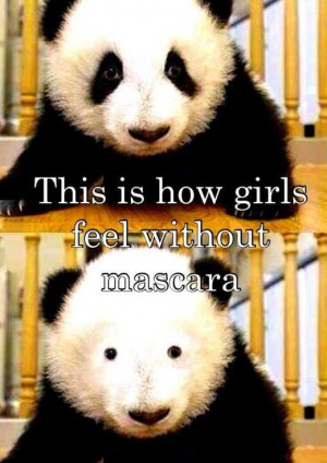 funny pictures panda girls without makeup1 wanna joke.com