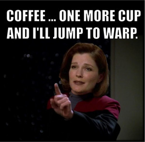 TO WARP. Star Trek Voyager Captain Kathryn Janeway #StarTrek #Voyager ...