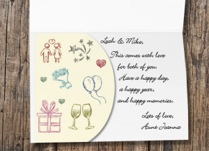Cute Sayings for Bridal Shower Gift Card