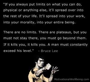 Came across this meaningful quote from the late Bruce Lee. Very ...