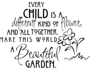 Child, Flower, Garden.