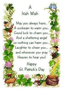 An Irish Wish for St. Patrick’s Day