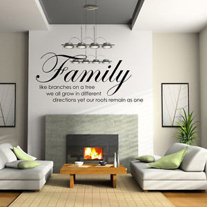 HOT SALE! DIY Removable Art Vinyl Quote Wall Sticker Decal Mural Home ...