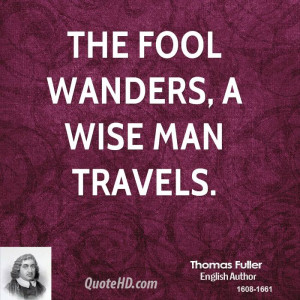 Fool Wise Man Inspirational