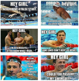 SportsMemes.net > Swimming Memes > Hey Girl