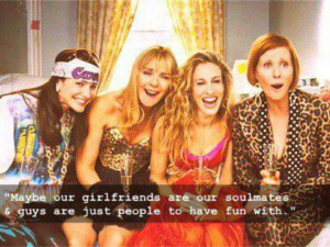 Sex in the City t.v.series and the movies! Obsessed!
