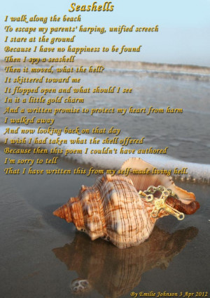 Seashell Poems and Quotes