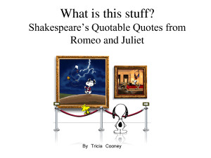 Shakespeare’s Quotable Quotes by SupremeLord