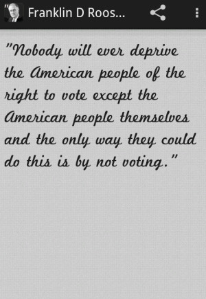 Franklin Roosevelt Quotes Pro - screenshot