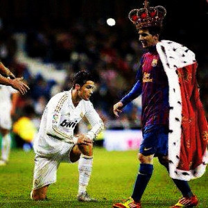 it should be fuck cr cr7 gay messi is the best