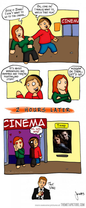 Funny photos funny Twilight movie theater