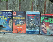 sci fi lot out of the deeps john w yndham sentinels of space the ...
