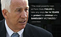 ... Other Officials, Empowered Sandusky to Abuse Boys, Freeh Report Says