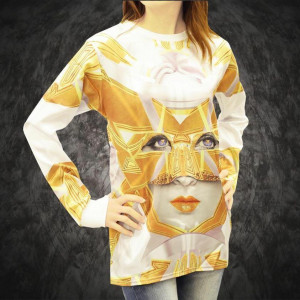 Milky Way Queen Long Sleeves Full Print